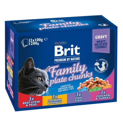 Pakiet Brit Premium Cat, 24 x 100 g