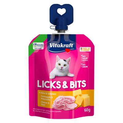 Vitakraft Licks & Bits, 16 x 60 g