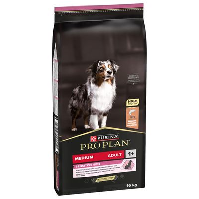 PURINA PRO PLAN: 16 kg karma sucha + All Size Adult Everyday Nutrition, 12 x 400 g gratis!
