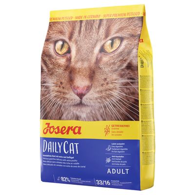 Josera, karma sucha dla kota: 2 kg + DailyCat, 400 g gratis!