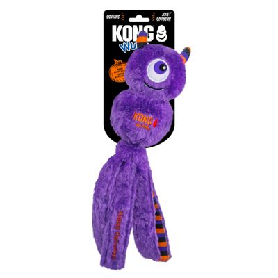 KONG zabawka dla psa Wubba® Halloween-Monster, fioletowa