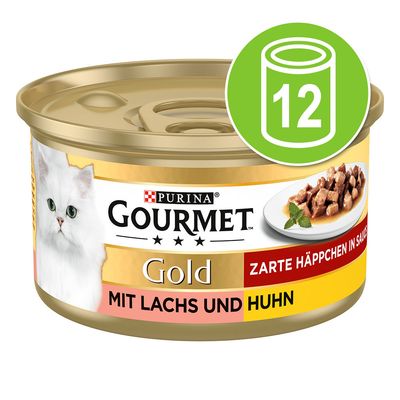 Gourmet Gold Kawałki w sosie, 12 x 85 g