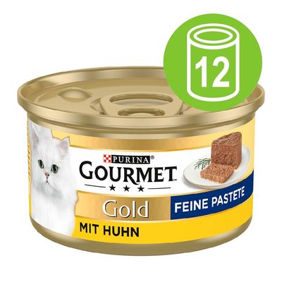 Gourmet Gold Feine Pastete, 12 x 85 g