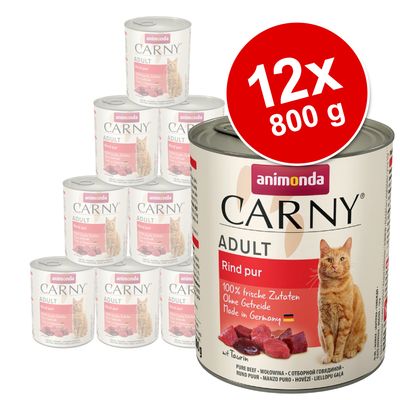 Korzystny pakiet animonda Carny Adult, 12 x 800 g