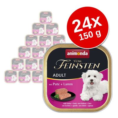 Megapakiet animonda vom Feinsten Adult, 24 x 150 g