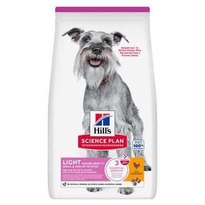 Hill's Science Plan Mature Adult 7+ Small & Mini Light, kurczak