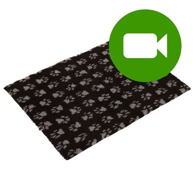 Vetbed® Isobed SL Paw koc, czarno-szary