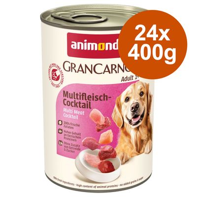 Megapakiet animonda GranCarno Original Adult, 24 x 400 g