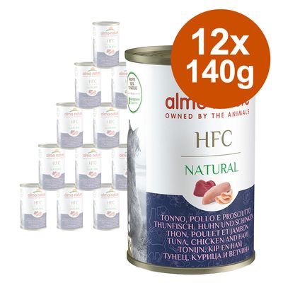 Korzystny pakiet Almo Nature HFC, 12 x 140 g