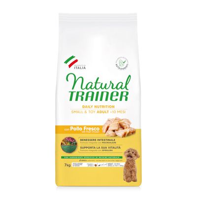 Natural Trainer Adult Small & Toy z kurczakiem
