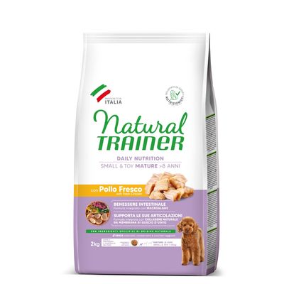 Natural Trainer Mature Small & Toy z kurczakiem