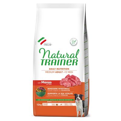 Natural Trainer Adult Medium z wołowiną
