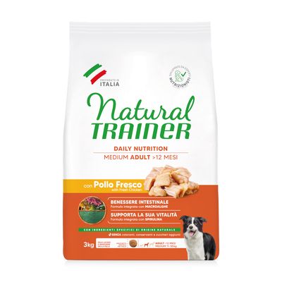 Natural Trainer Adult Medium, kurczak