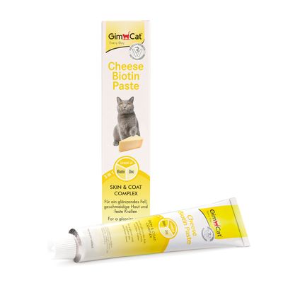 GimCat pasta serowa dla kota, z biotyną