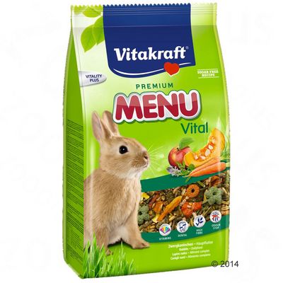Vitakraft Menu Vital pokarm dla królików miniaturowych