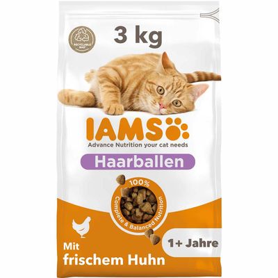 IAMS Advanced Nutrition Hairball z kurczakiem