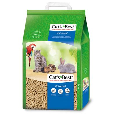 Cat's Best Universal żwirek dla kota i małych zwierząt, niezbrylający się