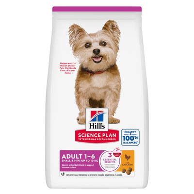 Hill's Science Plan Adult 1–6 Small & Mini, kurczak
