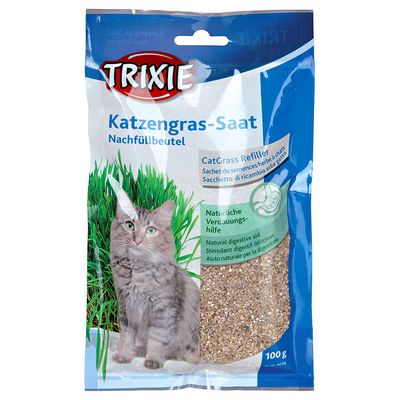 Trixie trawa dla kotów, 3 x 100 g