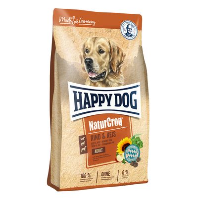 Happy Dog NaturCroq, wołowina i ryż
