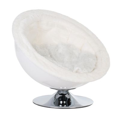 Gniazdo dla zwierząt Retro Pet Nest White, białe
