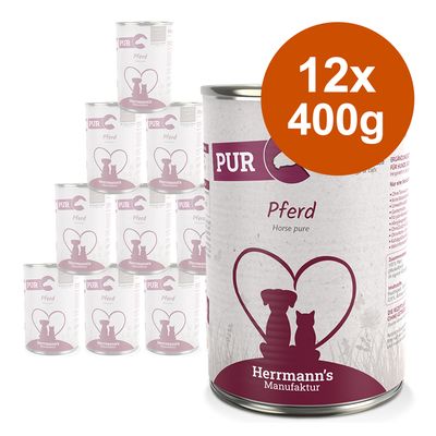 Pakiet Herrmann's Czyste Mięso Kreativ-Mix / Bio, 12 x 400 g