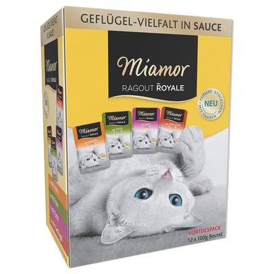 Pakiet próbny Miamor Ragout Royale, 12 x 100 g