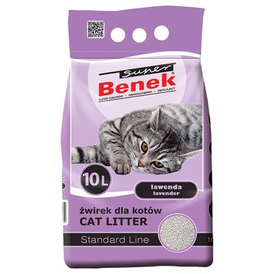 Benek Super Lawenda żwirek dla kota