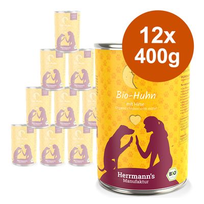 Pakiet Herrmann's Classic Menu / Bio-Menu, 12 x 400 g