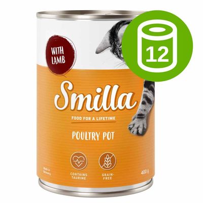 Korzystny pakiet Smilla Puszki z drobiem, 12 x 400 g