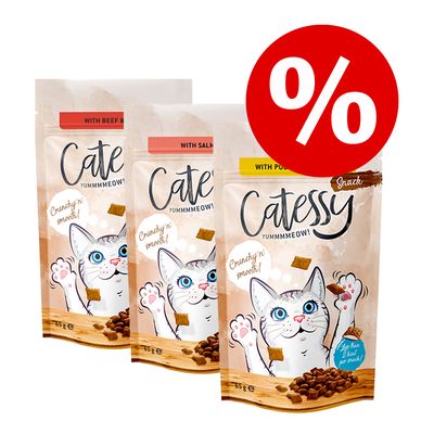 Korzystny pakiet Catessy chrupiący przysmak, 3 x 65 g