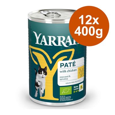 Korzystny pakiet Yarrah Bio Pâté, 12 x 400 g