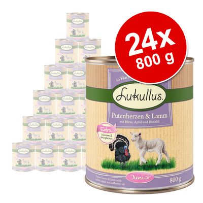 Megapakiet Lukullus Junior, 24 x 800 g