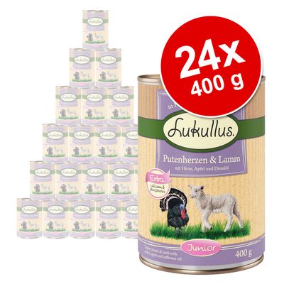 Megapakiet Lukullus Junior, 24 x 400 g