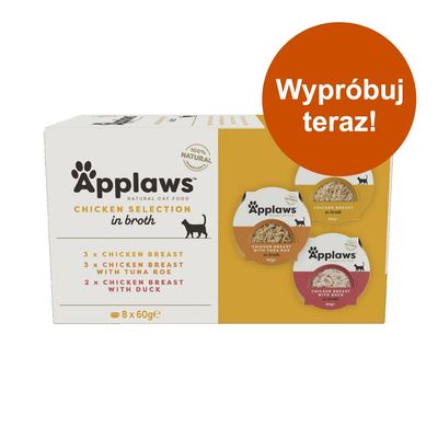 Pakiet próbny Applaws Cat Pot, 8 x 60 g