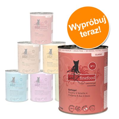 Pakiet próbny catz finefood, 6 x 400 g