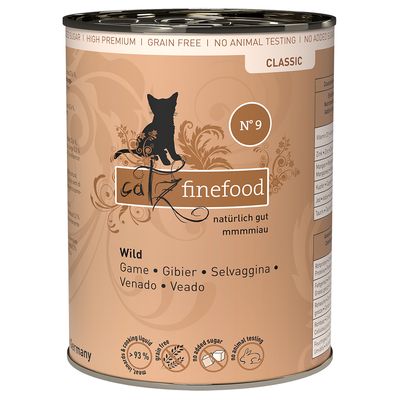 Korzystny pakiet catz finefood, 12 x 400 g