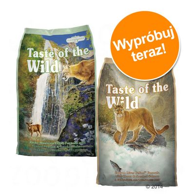 Pakiet próbny Taste of the Wild, 2 x 2 kg