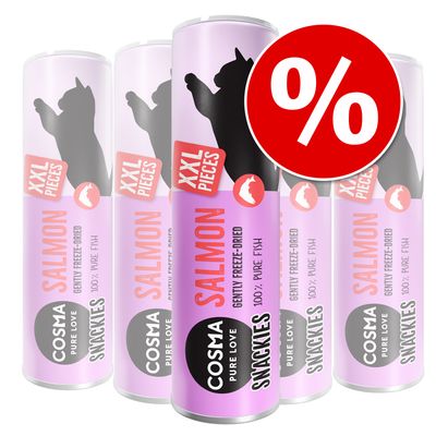 Pakiet Cosma Original Snackies XXL, 5 tubek