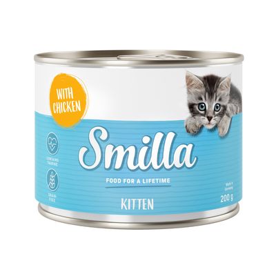 Korzystny pakiet Smilla Kitten, 12 x 200 g