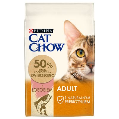 PURINA Cat Chow Adult, łosoś