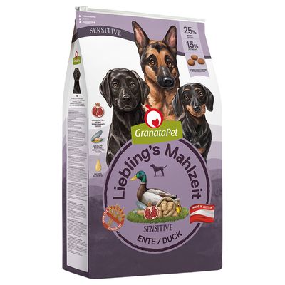 GranataPet Liebling's Mahlzeit Adult Sensitive, kaczka