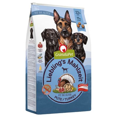 GranataPet Liebling's Mahlzeit Senior, indyk
