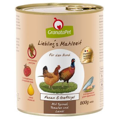 GranataPet Liebling's Mahlzeit, 6 x 800 g