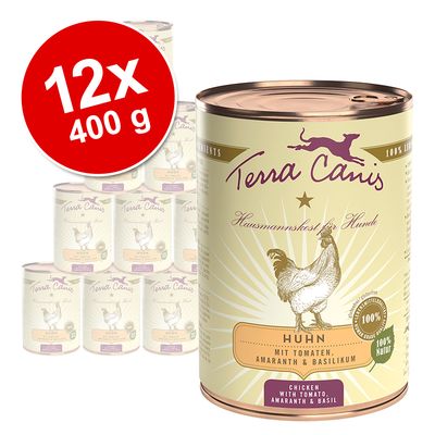 Korzystny pakiet Terra Canis Classic, 12 x 400 g