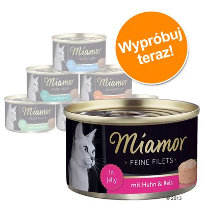 Pakiet próbny Miamor Feine Filets, 6 x 100 g