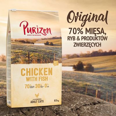 Purizon Adult dla kota, kurczak i ryba – bez zbóż