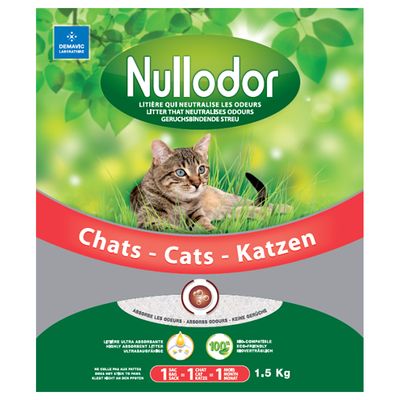 Nullodor żwirek silikatowy dla kotów