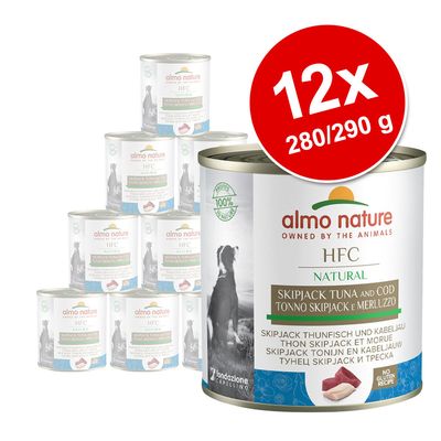 Korzystny pakiet Almo Nature HFC, 12 x 280 g / 290 g