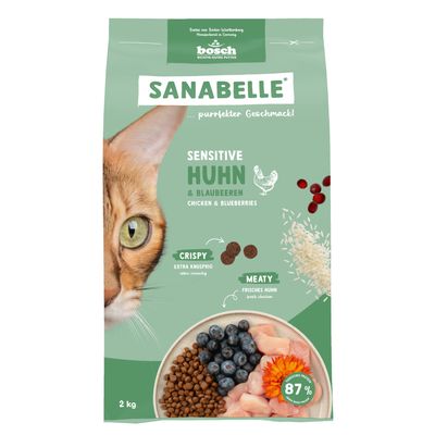 Sanabelle Sensitive, kurczak i jagody